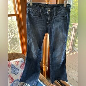 Ariat Women's Dark Blue Boot Cut Jeans Size 26S